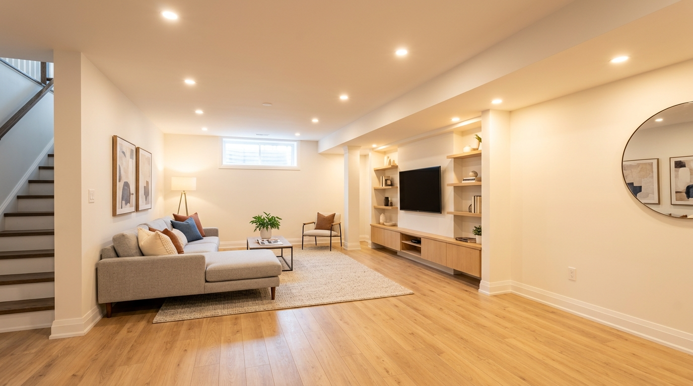 14 Brilliant Basement Lighting Ideas for a Bright Lower Level